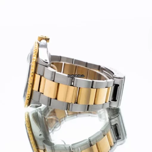 Terrific Replica Rolex Submariner Date 16613 Automatic Movement 40mm Gold/steel Case Mens/unisex Watch - Image 3