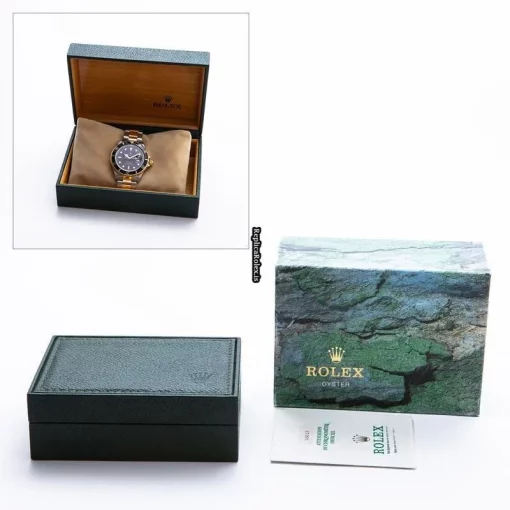 Terrific Replica Rolex Submariner Date 16613 Automatic Movement 40mm Gold/steel Case Mens/unisex Watch - Image 8