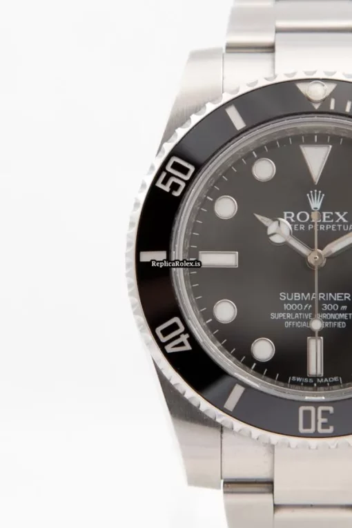 Suitable Replica Rolex Submariner 114060 Automatic Movement 40mm Steel Case Mens/unisex Watch - Image 4