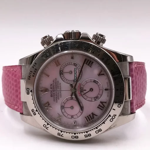 Luxury Replica Rolex Daytona 116519 Caliber 4130 Automatic Movement 40mm White Gold Case Mens/unisex Watch - Image 6