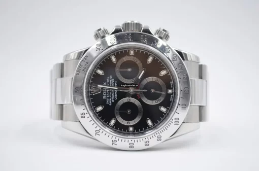 Aaa Replica Rolex Daytona 116520 Caliber 4130 Automatic Movement 40mm Steel Case Mens/unisex Watch - Image 4