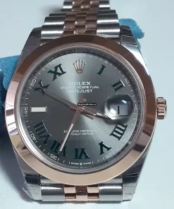 Superior Fake Rolex Datejust 126301 Automatic Movement Gold/steel Case Mens/unisex Watch