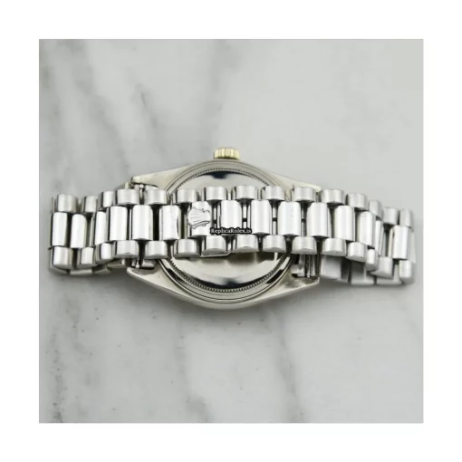 Quality Knockoff Rolex Day-date 36 1803 Caliber 1556 Automatic Movement 36mm White Gold Case Mens/unisex Watch - Image 5
