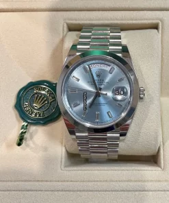 Quality Replicas Rolex Day-date 40 228206-0004 Caliber 3255 Automatic Movement 40mm Platinum Case Mens/unisex Watch