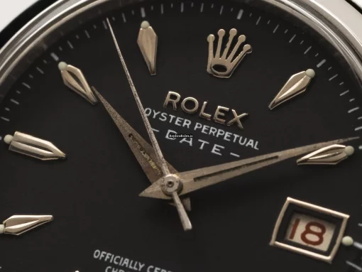 Exquisite Fake Rolex Oyster Perpetual Date 6518 Cosc Automatic Movement 33mm Steel Case Mens/unisex Watch