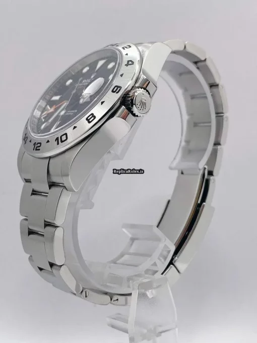 Swiss Fake Rolex Explorer II 216570 Caliber 3187 Automatic Movement 42mm Steel Case Mens/unisex Watch - Image 3
