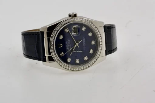 Quality Copy Rolex Datejust 116189 Caliber 3135 Automatic Movement 36mm White Gold Case Mens/unisex Watch - Image 9