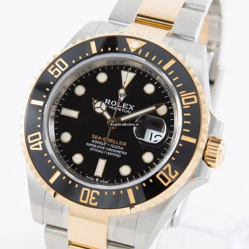 Ideal Replica Rolex Sea-dweller 126603 Caliber 3235 Automatic Movement 43mm Gold/steel Case Mens/unisex Watch