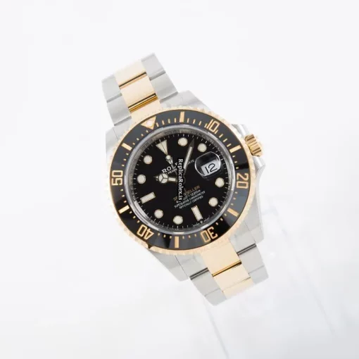 Ideal Replica Rolex Sea-dweller 126603 Caliber 3235 Automatic Movement 43mm Gold/steel Case Mens/unisex Watch - Image 2