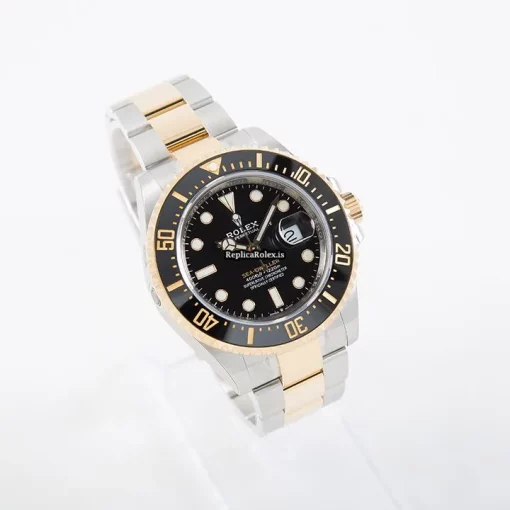 Ideal Replica Rolex Sea-dweller 126603 Caliber 3235 Automatic Movement 43mm Gold/steel Case Mens/unisex Watch - Image 4