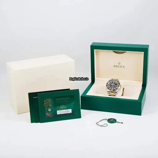 Ideal Replica Rolex Sea-dweller 126603 Caliber 3235 Automatic Movement 43mm Gold/steel Case Mens/unisex Watch - Image 9