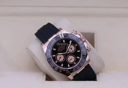 Best Fake Rolex Daytona 116515ln Caliber 4130 Automatic Movement 40mm Rose Gold Case Mens/unisex Watch - Image 6