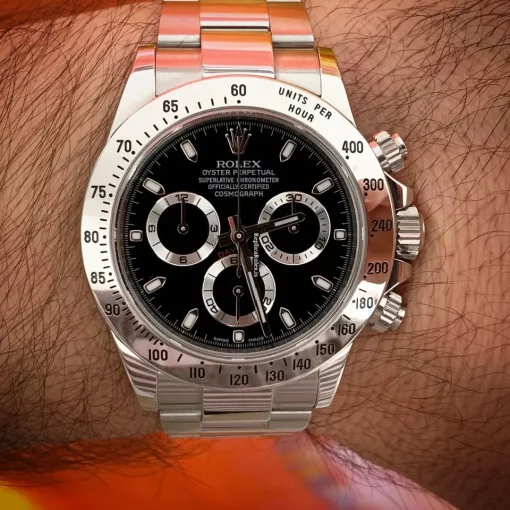 Well Made Copies Rolex Daytona 116520 Caliber 4130 Automatic Movement 40mm Steel Case Mens/unisex Watch