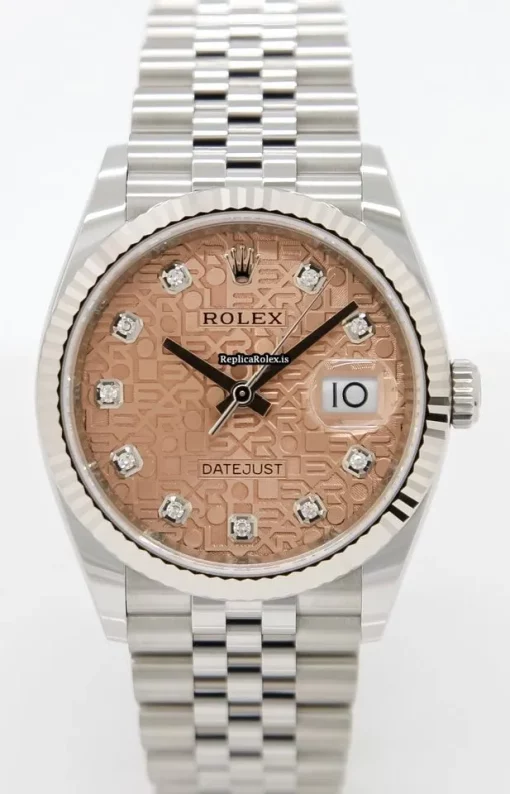 Affordable Replica Rolex Datejust 126234 Caliber 3235 Automatic Movement 36mm Steel Case Mens/unisex Watch - Image 2