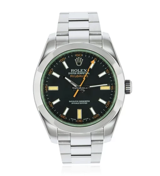 Distinctive Replica Rolex Milgauss 116400gv Automatic Movement 40mm Steel Case Mens/unisex Watch