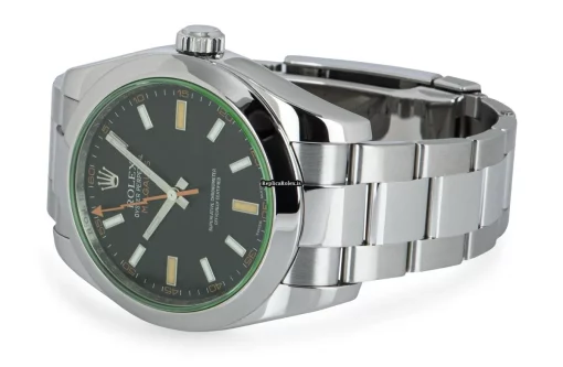 Distinctive Replica Rolex Milgauss 116400gv Automatic Movement 40mm Steel Case Mens/unisex Watch - Image 5