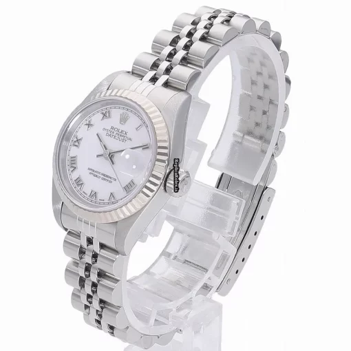 Excellent Replica Rolex Lady-datejust 79174 Caliber 2235 Automatic Movement 26mm Gold/steel Case Watch - Image 5