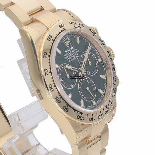 Offering Imitation Rolex Daytona 116508 Caliber 4130 Automatic Movement 40mm Yellow Gold Case Watch - Image 3
