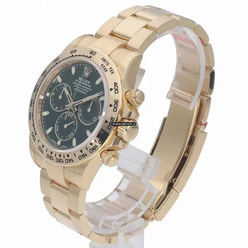 Offering Imitation Rolex Daytona 116508 Caliber 4130 Automatic Movement 40mm Yellow Gold Case Watch - Image 5