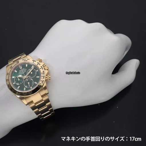 Offering Imitation Rolex Daytona 116508 Caliber 4130 Automatic Movement 40mm Yellow Gold Case Watch - Image 6