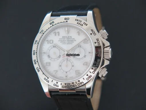 Fantastic Clone Rolex Daytona 16519 Automatic Movement 40mm White Gold Case Mens/unisex Watch
