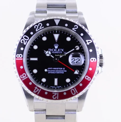 Excellent Replica Rolex Gmt-master II 16710 Caliber 3185 Automatic Movement 40mm Steel Case Mens/unisex Watch