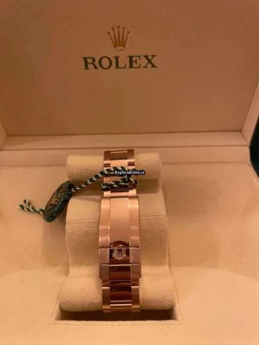 Wonderful Fake Rolex Gmt-master II 126715chnr-0001 Caliber 3285 Automatic Movement 40mm Rose Gold Case Mens/unisex Watch - Image 5