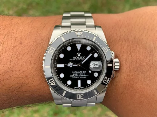 Good Replica Rolex Submariner Date 116610ln Caliber 3135 Automatic Movement 40mm Steel Case Mens/unisex Watch - Image 4