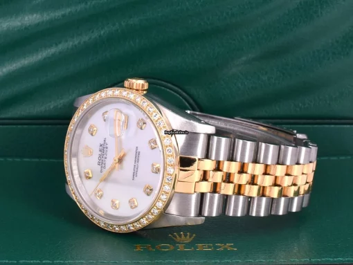 Aaa Replica Rolex Datejust 16233 Caliber 3135 Automatic Movement 36mm Gold/steel Case Mens/unisex Watch - Image 4