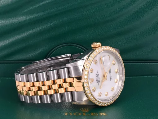 Aaa Replica Rolex Datejust 16233 Caliber 3135 Automatic Movement 36mm Gold/steel Case Mens/unisex Watch - Image 8