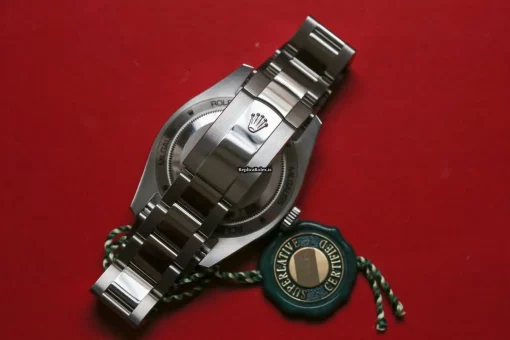 Lovely Replica Rolex Milgauss 116400gv Caliber 3131 Automatic Movement 40mm Steel Case Mens/unisex Watch - Image 3