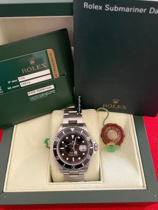 Wholesale Fake Rolex Submariner Date 16610 Caliber 3135 Automatic Movement 40mm Steel Case Mens/unisex Watch