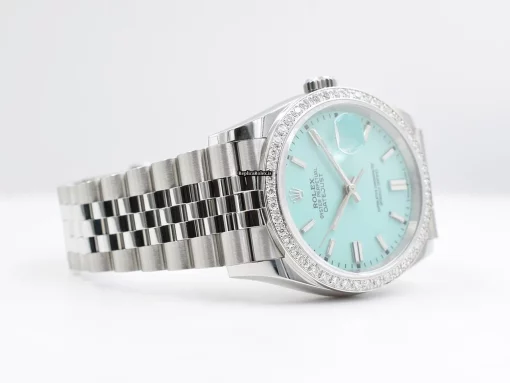 Distinctive Replica Rolex Datejust Caliber 3235 Automatic Movement 36mm Steel Case Mens/unisex Watch - Image 6
