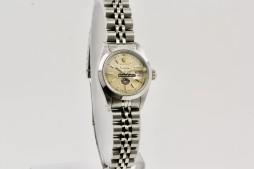 Design Replica Rolex Oyster Perpetual Lady Date 69160 Caliber 2135 Automatic Movement 26mm Steel Case Womens Watch