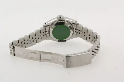 Design Replica Rolex Oyster Perpetual Lady Date 69160 Caliber 2135 Automatic Movement 26mm Steel Case Womens Watch - Image 12