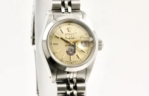 Design Replica Rolex Oyster Perpetual Lady Date 69160 Caliber 2135 Automatic Movement 26mm Steel Case Womens Watch - Image 2