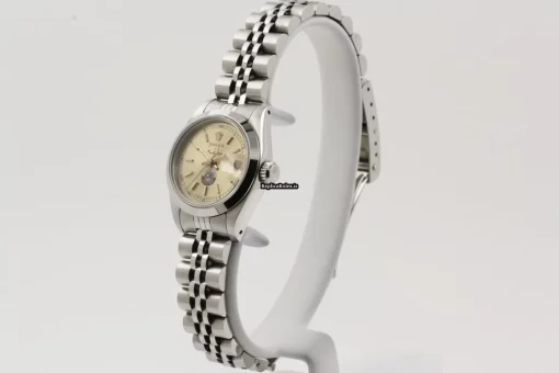 Design Replica Rolex Oyster Perpetual Lady Date 69160 Caliber 2135 Automatic Movement 26mm Steel Case Womens Watch - Image 3