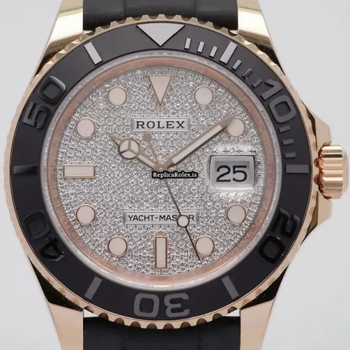 Superb Fakes Rolex Yacht-master 40 116655 Automatic Movement 40mm Rose Gold Case Mens/unisex Watch - Image 3