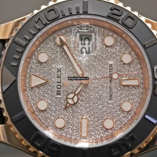 Superb Fakes Rolex Yacht-master 40 116655 Automatic Movement 40mm Rose Gold Case Mens/unisex Watch - Image 9