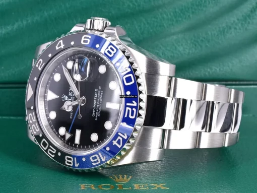 Inexpensive Replica Rolex Gmt-master II 116710blnr Caliber 3186 Automatic Movement 40mm Steel Case Mens/unisex Watch - Image 3