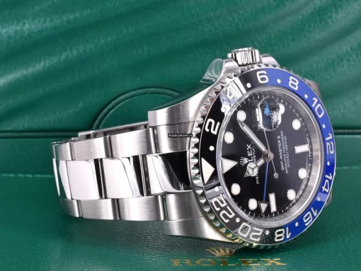 Inexpensive Replica Rolex Gmt-master II 116710blnr Caliber 3186 Automatic Movement 40mm Steel Case Mens/unisex Watch - Image 7