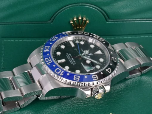 Inexpensive Replica Rolex Gmt-master II 116710blnr Caliber 3186 Automatic Movement 40mm Steel Case Mens/unisex Watch - Image 8