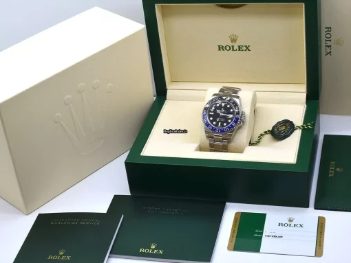 Inexpensive Replica Rolex Gmt-master II 116710blnr Caliber 3186 Automatic Movement 40mm Steel Case Mens/unisex Watch - Image 9