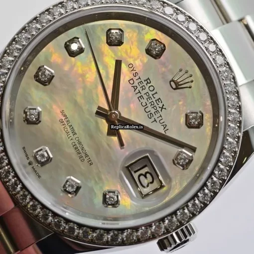 Mind-boggling Replicas Rolex Datejust 126284rbr Automatic Movement 36mm Steel Case Womens Watch - Image 10