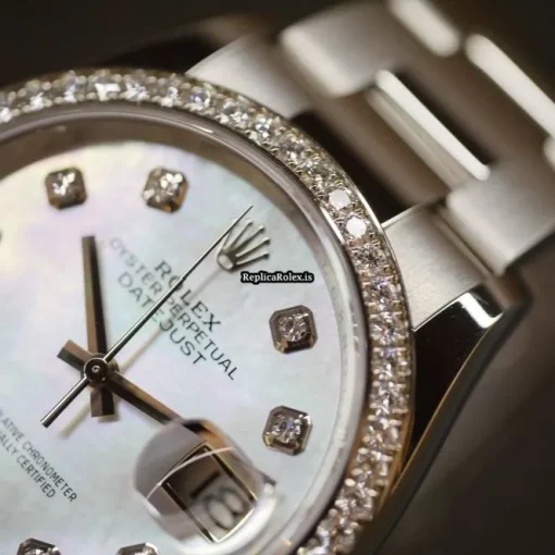 Mind-boggling Replicas Rolex Datejust 126284rbr Automatic Movement 36mm Steel Case Womens Watch - Image 11