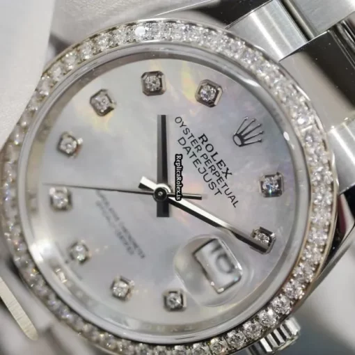 Mind-boggling Replicas Rolex Datejust 126284rbr Automatic Movement 36mm Steel Case Womens Watch - Image 12