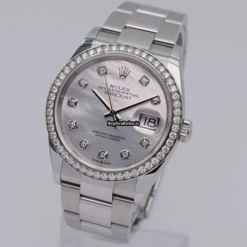 Mind-boggling Replicas Rolex Datejust 126284rbr Automatic Movement 36mm Steel Case Womens Watch - Image 2