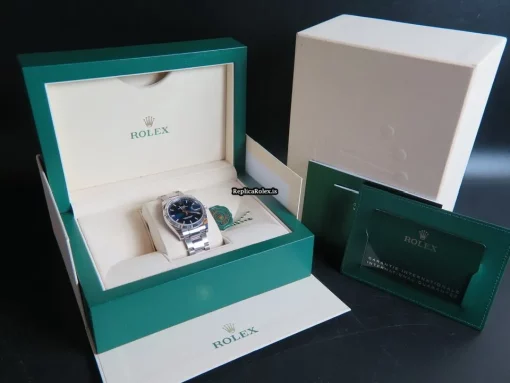 Exquisite Replica Rolex Oyster Perpetual Date 115234 Automatic Movement 34mm Gold/steel Case Mens/unisex Watch - Image 4