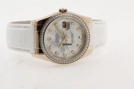 Ideal Replica Rolex Datejust 116185 Caliber 3135 Automatic Movement 36mm Rose Gold Case Mens/unisex Watch - Image 9