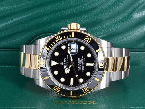 Lovely Fake Rolex Submariner Date 126613ln Caliber 3235 Automatic Movement 41mm Gold/steel Case Mens/unisex Watch - Image 3